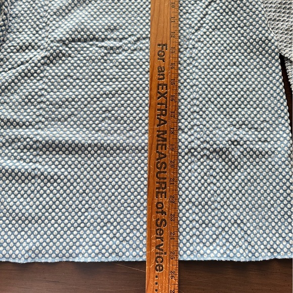 Alfred Dunner Small Blue White Dot Textured Knit Top | 3/4 Sleeve Tunic NWT
⸻ - Picture 8 of 8